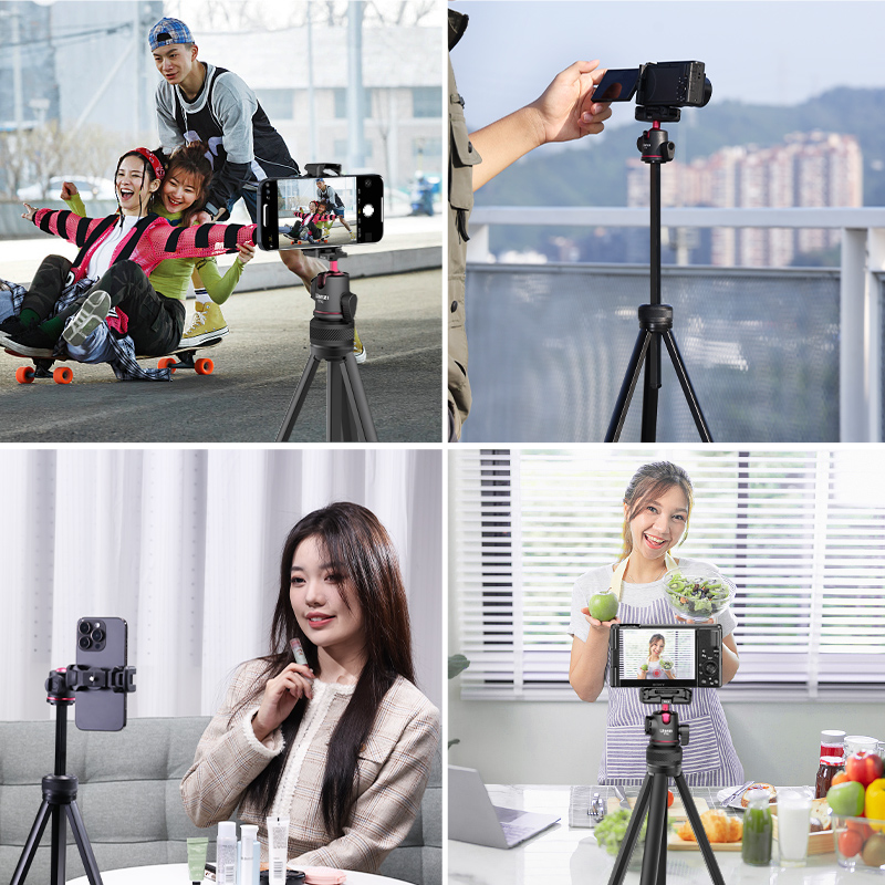Ulanzi TT51 Aluminium Alloy Portable Tripod – Lightweight, Durable & Travel-Friendly