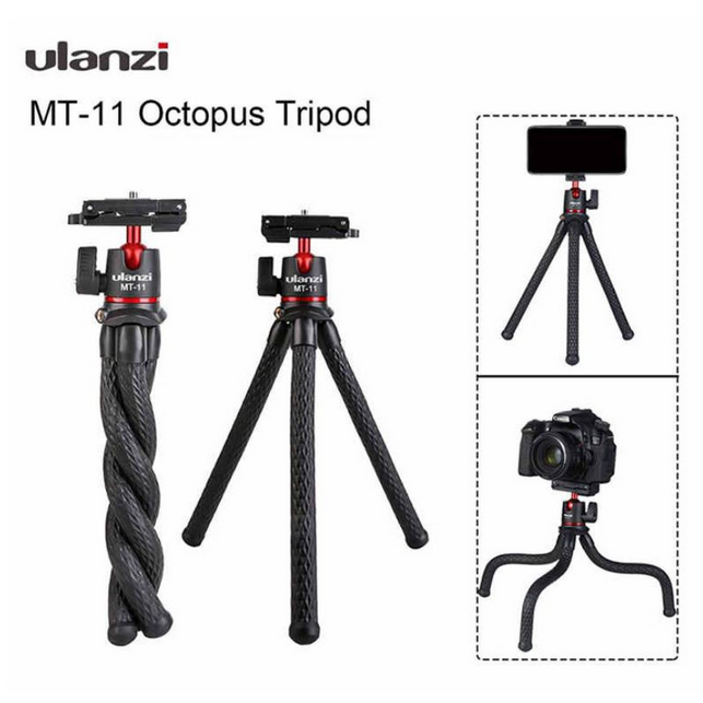 Ulanzi MT-11 Octopus Flexible Tripod For Phone SLR DSLR Gopro Camera Tripod