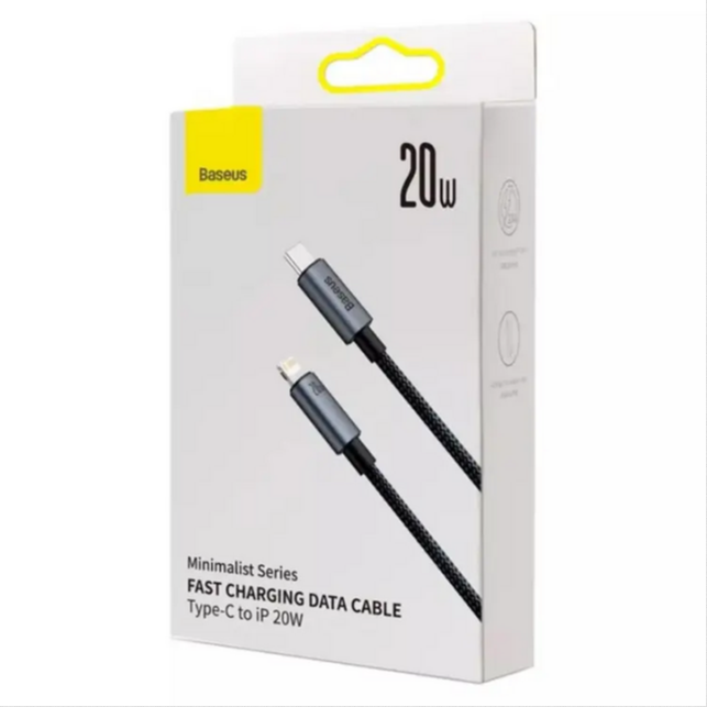 Baseus Minimalist Series 20W Type-C to iP Fast Charging Data Cable