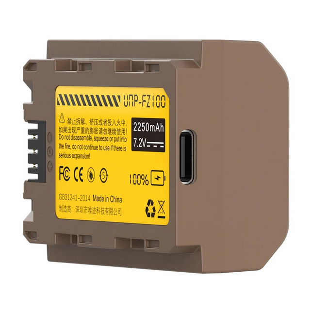 Ulanzi NP-FZ100 Type Lithium-Ion Battery With USB-Type C Charging Port