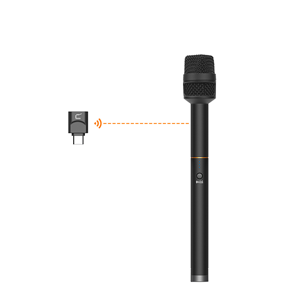 Comica Revo S Wireless Reporter Microphone for Smartphone