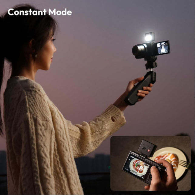 ULANZI SL02 Camera Mini Flash Speedlite With Video Light For Canon Fuji Sony
