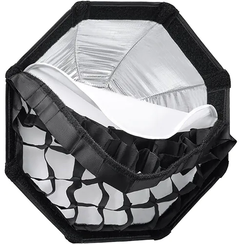Ulanzi FOLD QS-30 Mini Bowens Mount Octagon Softbox (30cm) – Black