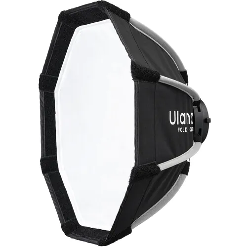 Ulanzi FOLD QS-30 Mini Bowens Mount Octagon Softbox (30cm) – Black