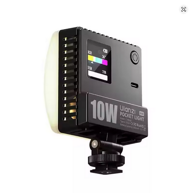 Ulanzi C10 RGB Fill Light Mini 10W Portable Video Light