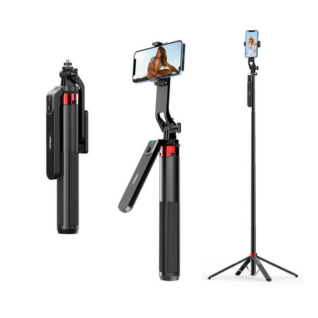 Ulanzi MA09 Bluetooth Remote Control Selfie Stick For GoPro Or Smartphone