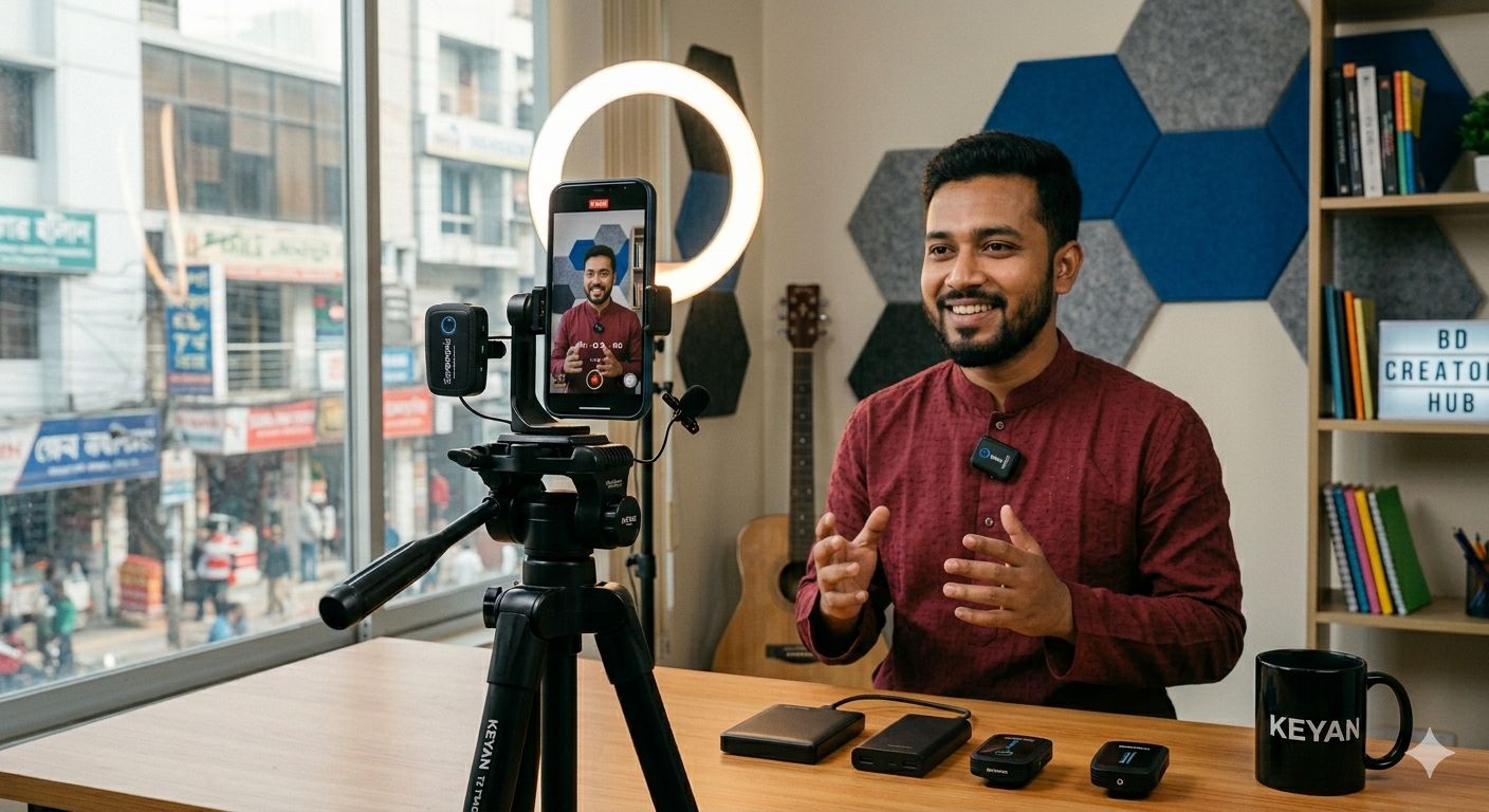The Ultimate Content Creator Gear Guide: Best Microphones, Tripods, and Setup in Bangladesh