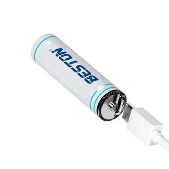 Beston 4PCS 1.5V AA Lithium Rechargeable Battery 2200mAh Type-C Port(original)