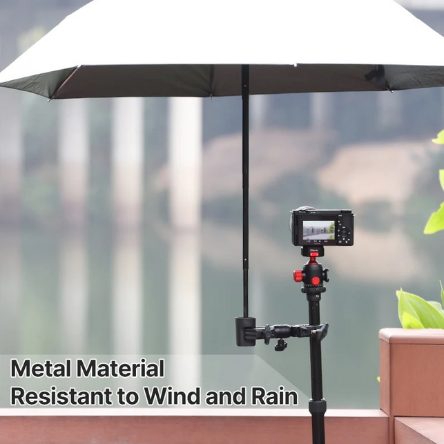 Ulanzi R096 Double Metal Super Clamp Articulating Magic Arm Crab Clip 360° Dual-Head Super Clamp