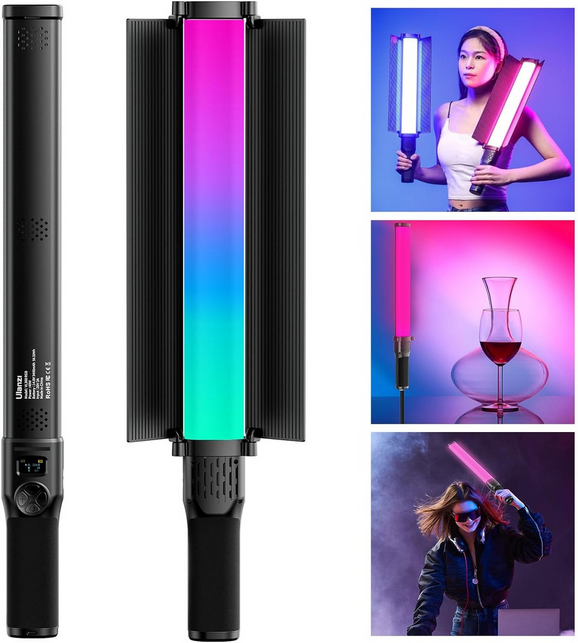 Ulanzi VL360 RGB LED Light with 20 Preset Scenes 3400mAh Battery