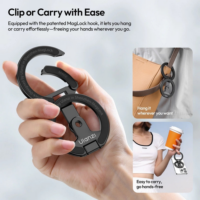 Ulanzi MA02 MagLock Dual Magnetic Ring Phone Holder