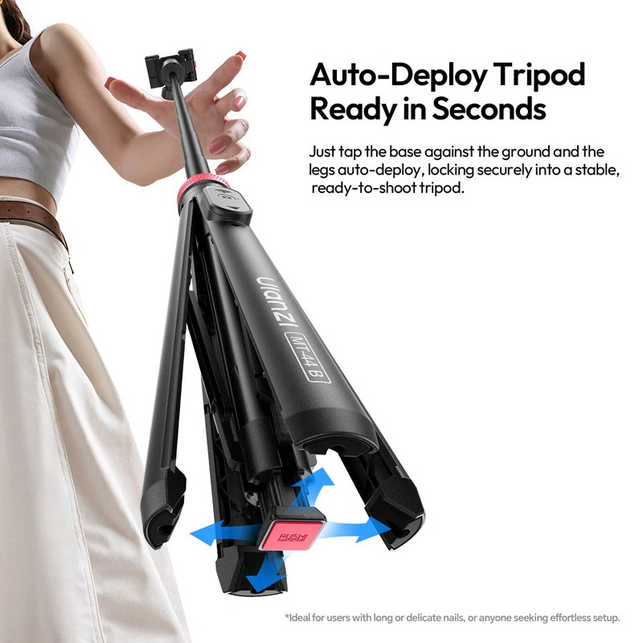 Ulanzi MT-44B 2-in-1 Selfie Stick Quadpod S056