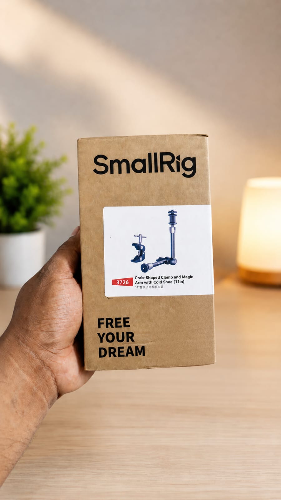 SmallRig 3726 Magic Arm Clamp Strong Super Clamp Mount (11in)