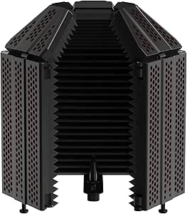 XTUGA Recording Microphone Isolation Shield