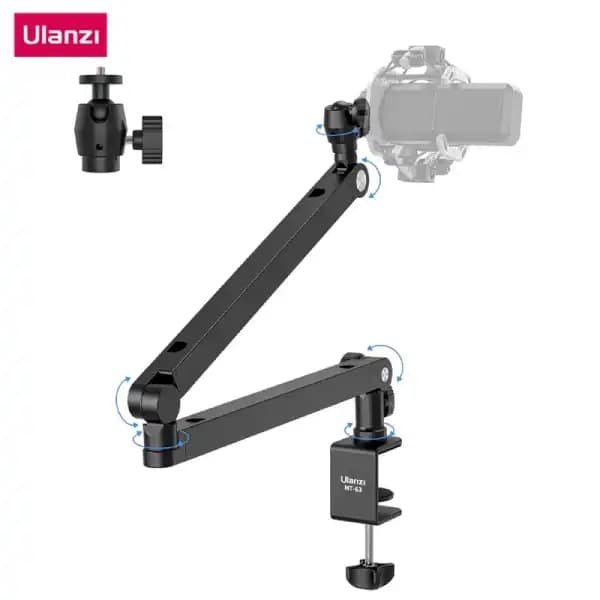 Ulanzi TM01 Microphone Boom Arm with Desk Mount