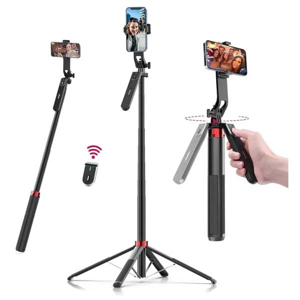 Ulanzi MA09 Bluetooth Remote Control Selfie Stick For GoPro Or Smartphone