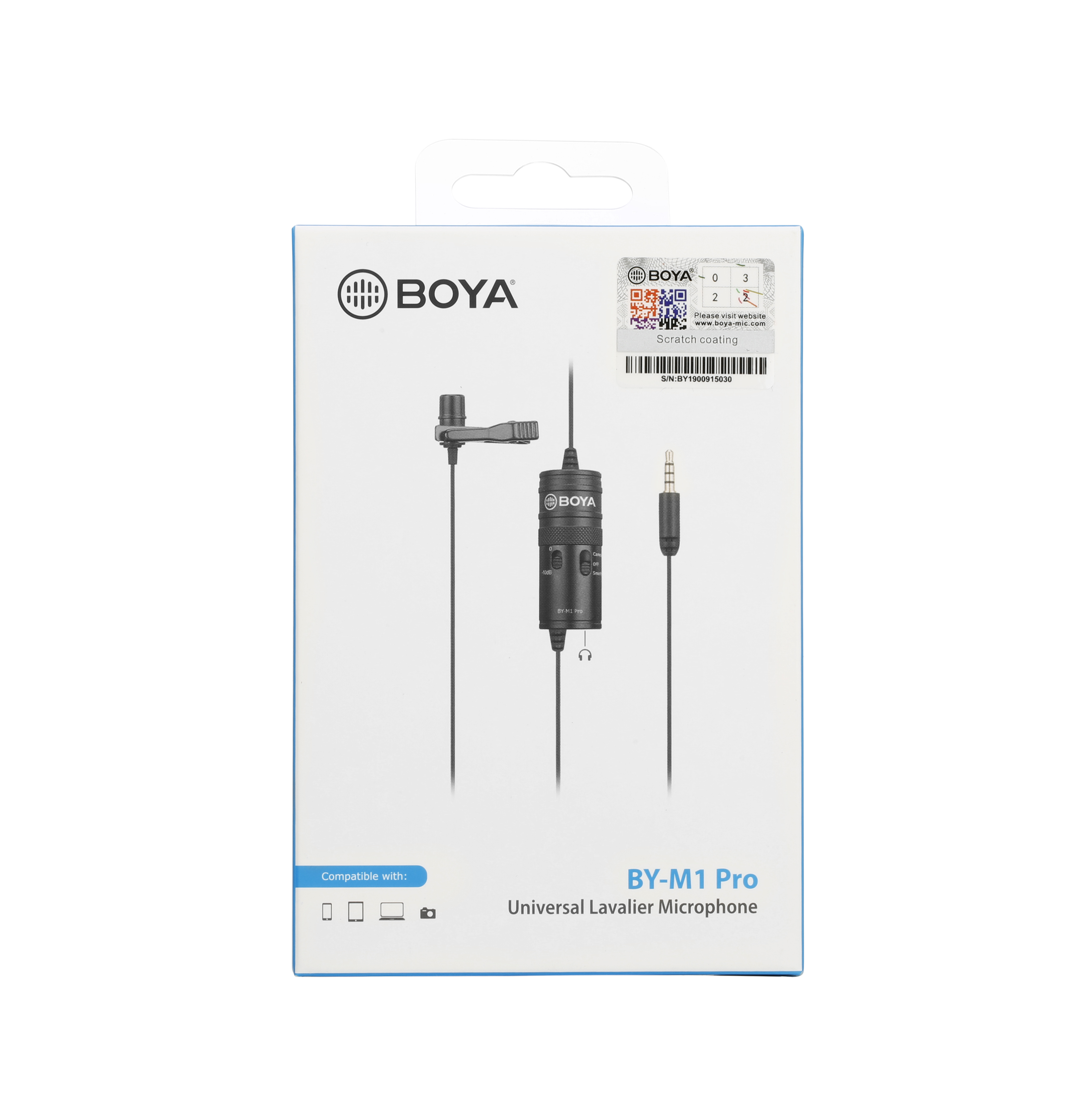 Boya BY-M1 Pro Universal Lavalier Microphone