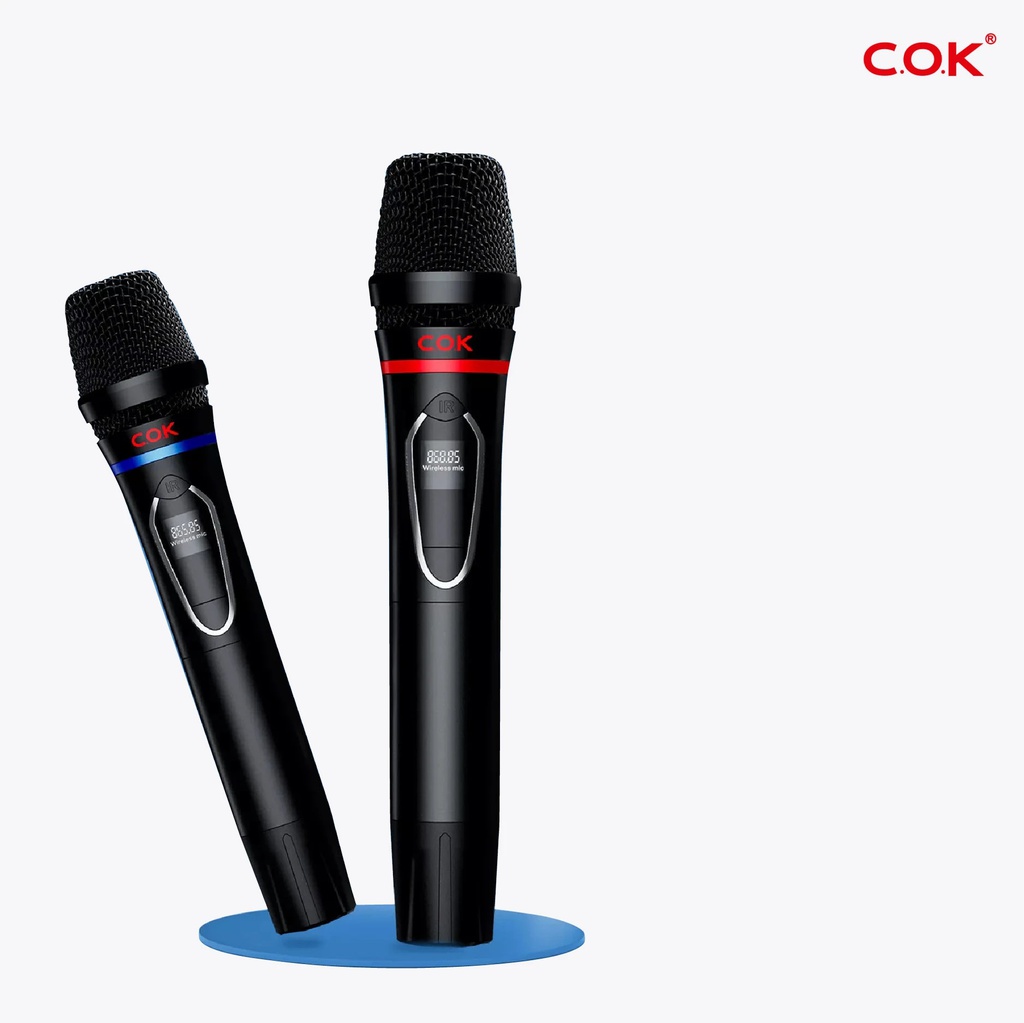 COK 1100 Multi-function Wireless Karaoke Microphones