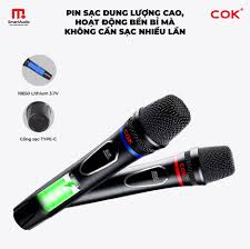 COK 1100 Multi-function Wireless Karaoke Microphones