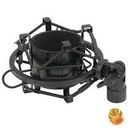 Universal Microphone Shock Mount for Condenser Mic Metal (Black)