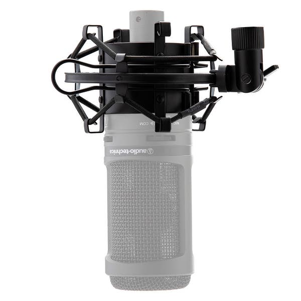 Universal Microphone Shock Mount for Condenser Mic Metal (Black)