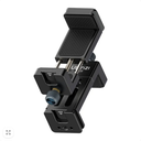 Ulanzi PT-3 Triple Cold Shoe Gimbal Microphone Mount Extenstion Bar, w 1/4 inch Adapter Video Light Microphone Mount