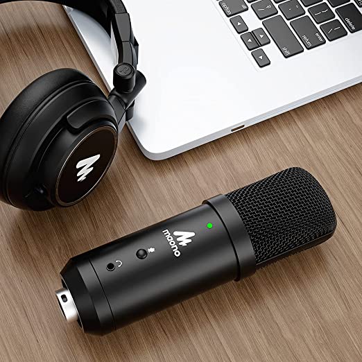 MAONO AU-PM401 Zero Latency USB Microphone With Monitroing