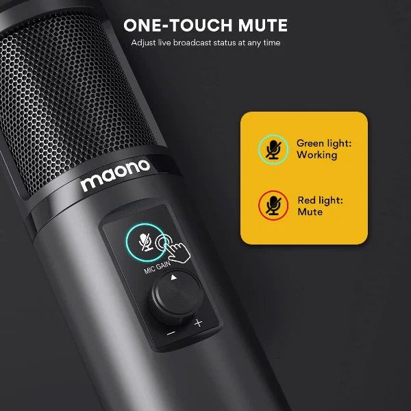 MAONO PM421 USB Cardioid Condenser Microphone