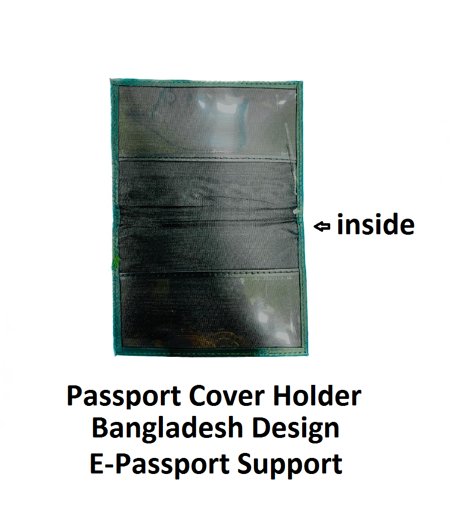 Passport Cover Holder Bangladeshi Design
