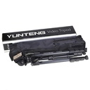 YUNTENG VCT-691 Professional Portable Aluminum Video Tripod 4-Section Camera Tripod