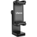 Ulanzi ST-22 360° Adjustable Phone Holder Vertical Horizontal Phone Mount Clamp Cold Shoe 1/4'' Tripod Adapter Bracket for Phone