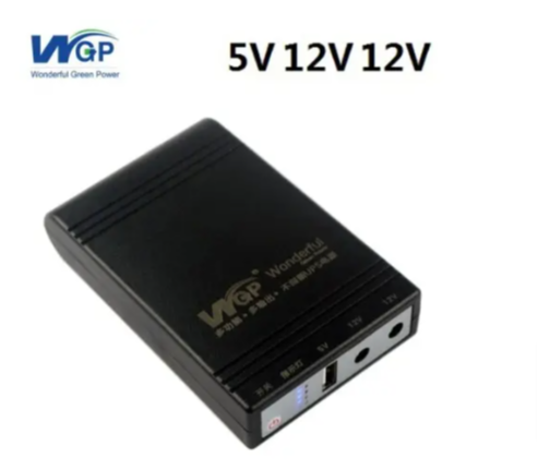 WGP Mini UPS 10400 mAh Battery 5,12,12 Update version