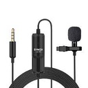 SYNCO Lav-S8 Professional Lavalier Microphone Clip-on Omnidirectional Lapel Mic Noise Reduction Auto-Pairing 8M Long Cable