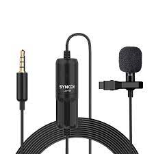 [LAVS8] SYNCO Lav-S8 Professional Lavalier Microphone Clip-on Omnidirectional Lapel Mic Noise Reduction Auto-Pairing 8M Long Cable