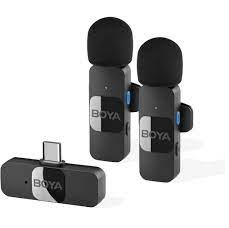 [BY-V20] BOYA BY-V20 USB-C Wireless Microphone with Noise Cancelling Compatibale with Android/Type-C Smartphone