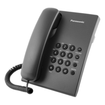 [TS500MXB] Panasonic KX-TS500MX Telephone Set Without Display (Black)