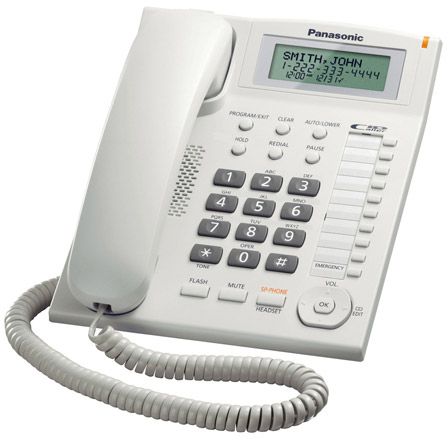 [TS880MXW] Panasonic KX-TS880MX Integrated Handsfree Speaker Telephone (White)