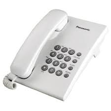 [TS500MXW] Panasonic KX-TS500MX Telephone Set Without Display (White)