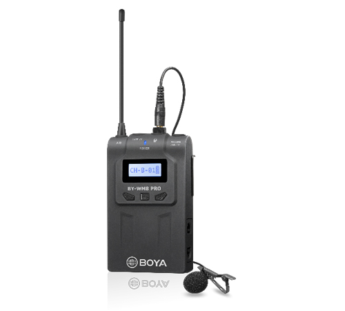 [BY-TX8 Pro] Boya TX8Pro 48-CH Beltpack Transmitter for RX8Pro Dual-Channel Receiver