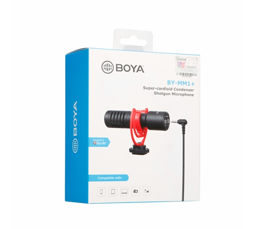 [BY-MM1+] Boya BY-MM1+ Super-cardioid Condenser Shotgun Microphone