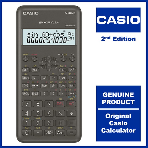 [fx-82MS-2] CASIO fx-82MS-2 Scientific Calculators