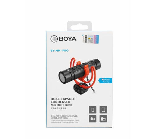 [BY-MM1 Pro] Boya BY-MM1 Pro Dual-Capsule Condenser Microphone