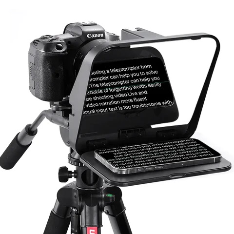[RT02] Ulanzi RT02 Universal Teleprompter For Tablets And Smartphones With Remote Control R004GBB1
