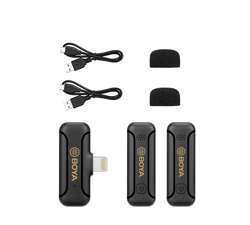 [BY-WM3T2 D2] Boya BY-WM3T2-D2 Mini 2.4GHz Wireless Microphone