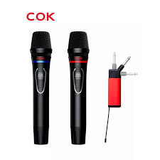 COK 1100 Multi-function Wireless Karaoke Microphones