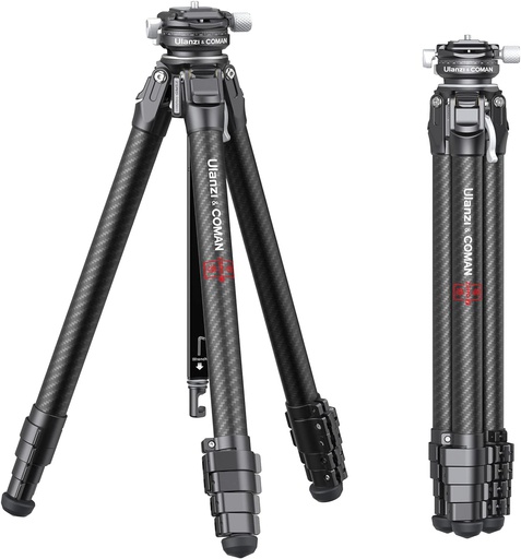 [YZERO3028] Ulanzi Zero Y Lightweight Travel Tripod 3028