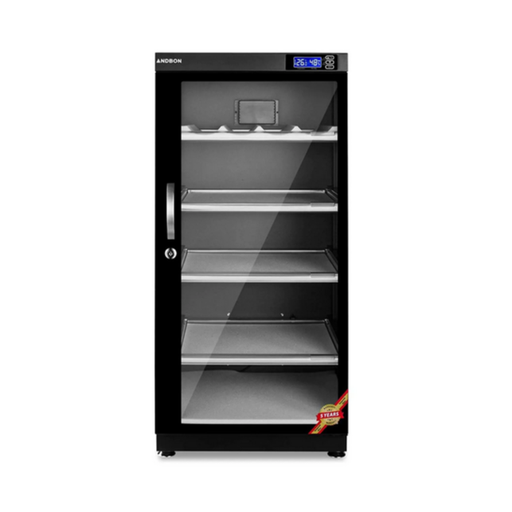 [AD125S] ANDBON AD-125S Digital Electronic Dry Cabinet with LED Display (125L) – Black