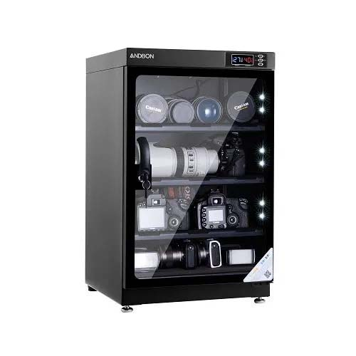 [AD80S] ANDBON AD-80S Digital Electronic Dry Cabinet with LED Display (80L) – Black